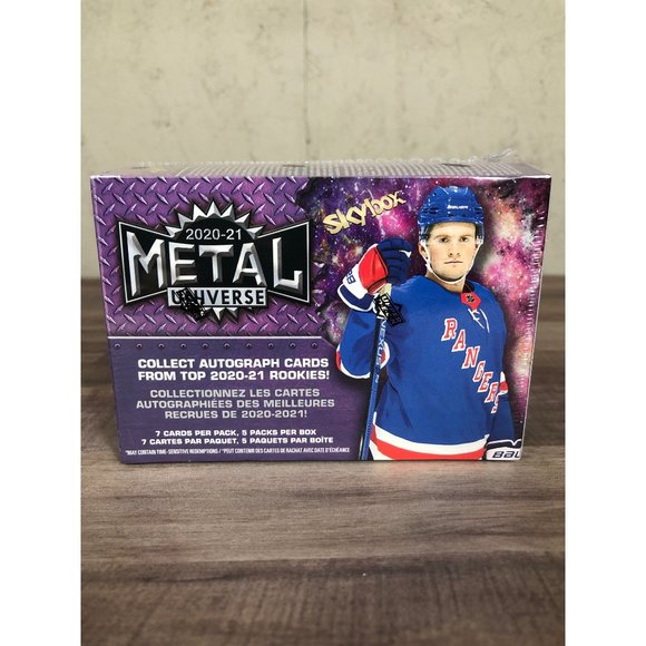 2020-21 Metal Universe Skybox Blaster Box - Picture 2 of 6